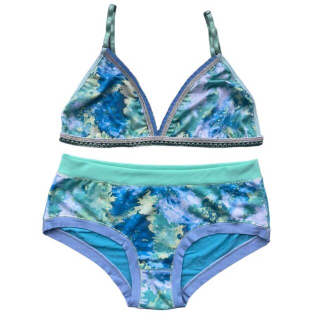 Ensemble lingerie Tie & Dye