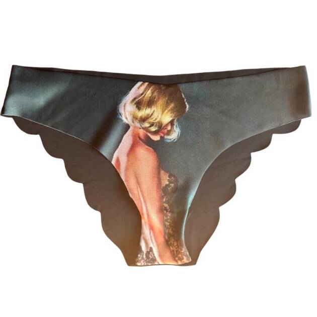 Culotte Belle Dos Grise