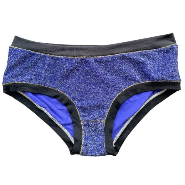 Culotte Lurex Marine