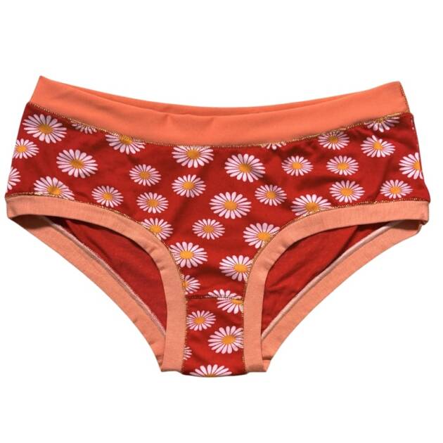 Culotte Red Daisy
