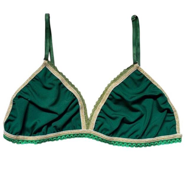 Soutien Gorge Triangle Vert
