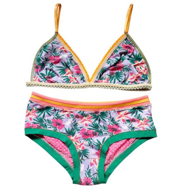 Ensemble lingerie Tropicale