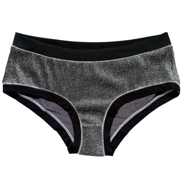 Culotte Lurex Argent