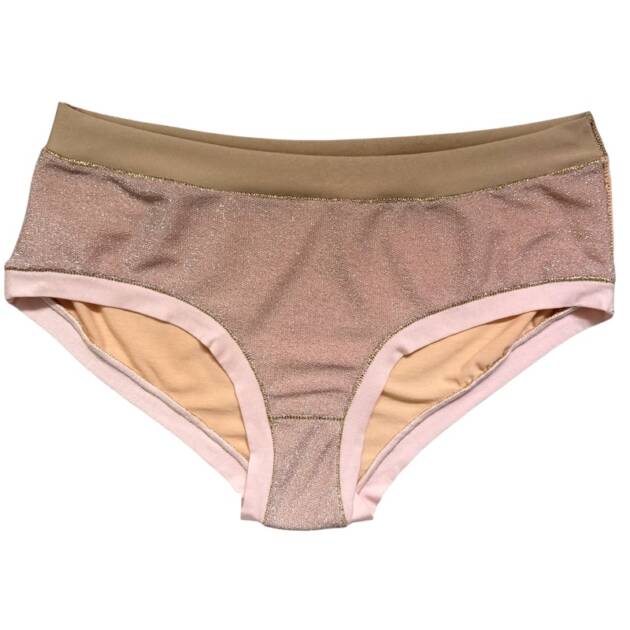 Culotte Lurex Nude